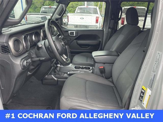 used 2021 Jeep Wrangler Unlimited car, priced at $27,247