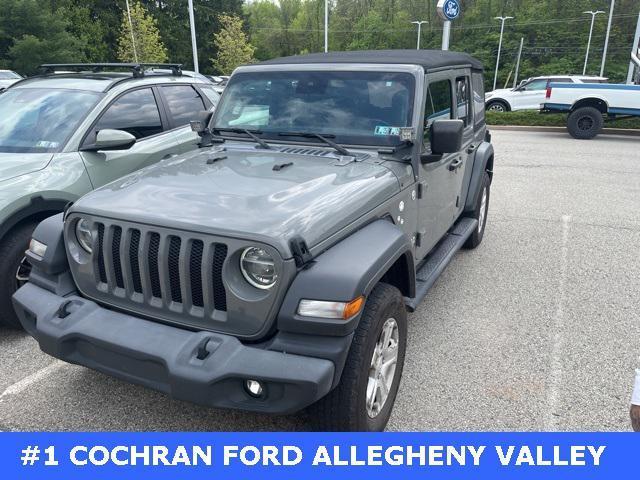 used 2021 Jeep Wrangler Unlimited car, priced at $28,148
