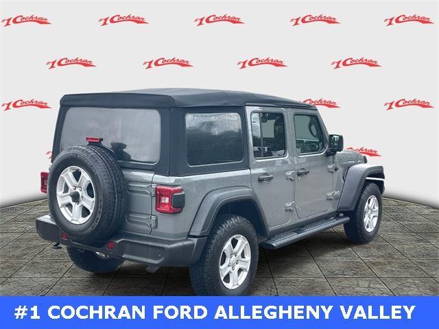 used 2021 Jeep Wrangler Unlimited car, priced at $27,247