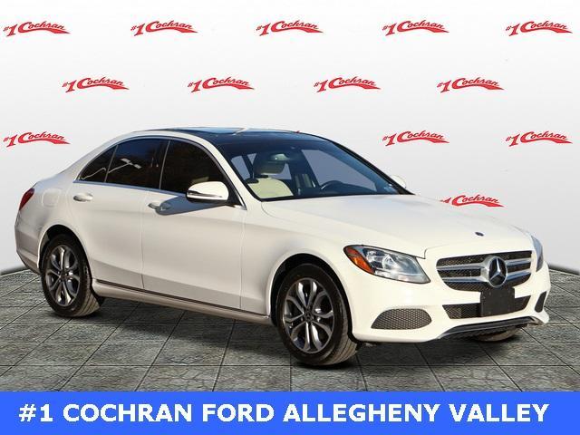 used 2018 Mercedes-Benz C-Class car, priced at $20,423