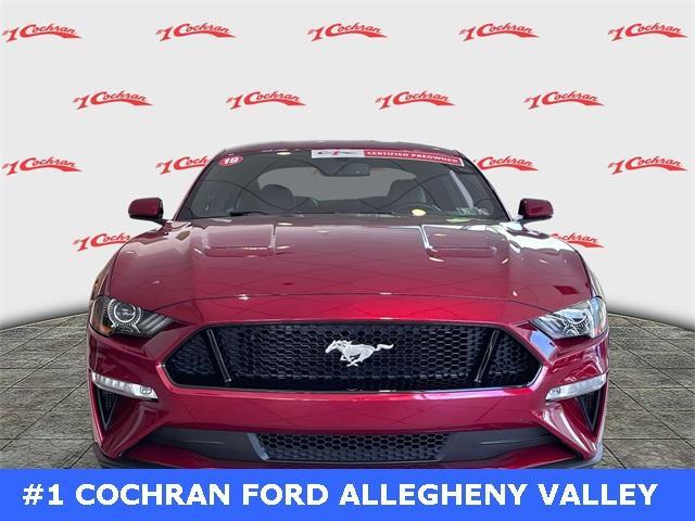 used 2019 Ford Mustang car, priced at $38,393