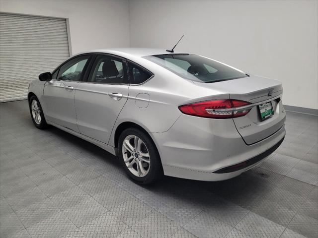 used 2018 Ford Fusion car, priced at $15,095