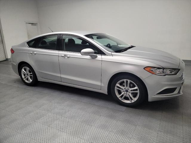 used 2018 Ford Fusion car, priced at $15,095