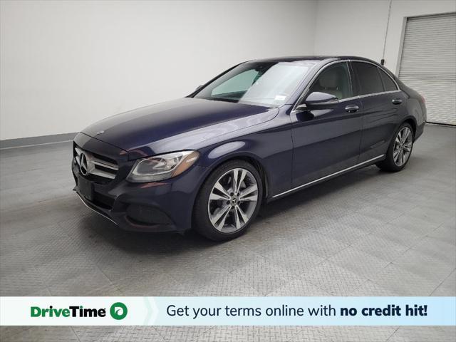 used 2018 Mercedes-Benz C-Class car, priced at $25,895