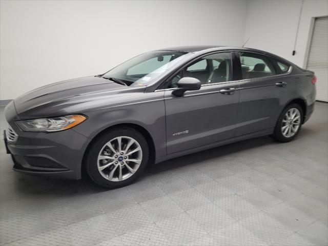 used 2017 Ford Fusion Hybrid car, priced at $15,995