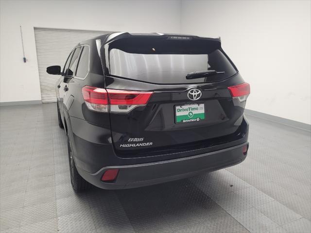 used 2019 Toyota Highlander car, priced at $19,595