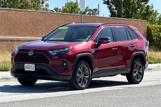 used 2022 Toyota RAV4 Hybrid car, priced at $33,482