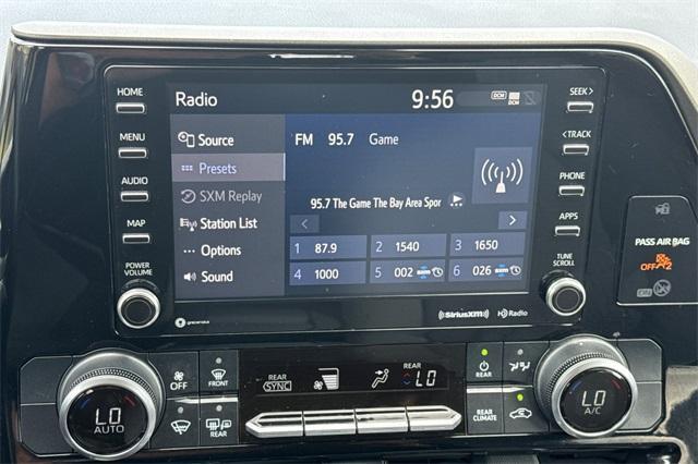used 2022 Toyota Highlander car, priced at $27,982