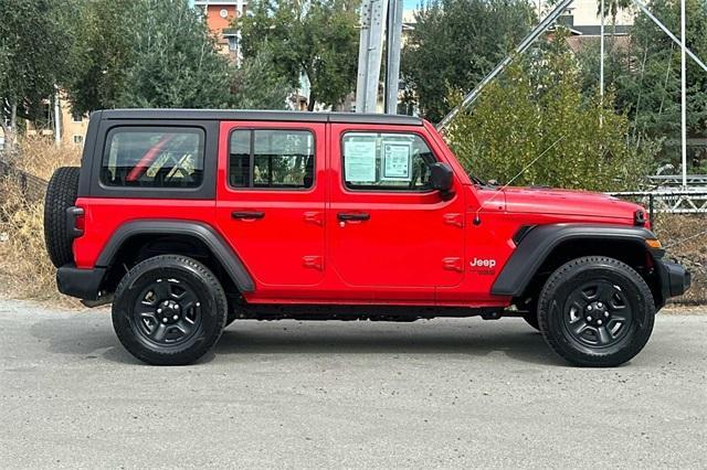 used 2020 Jeep Wrangler Unlimited car, priced at $25,982