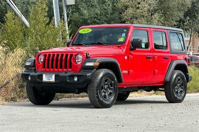 used 2020 Jeep Wrangler Unlimited car, priced at $25,982