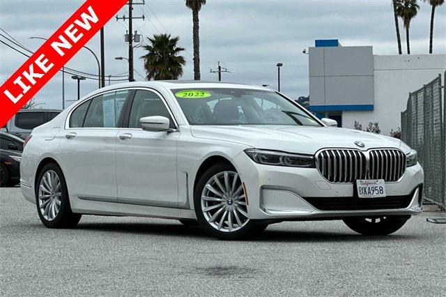 used 2022 BMW 740 car, priced at $39,735