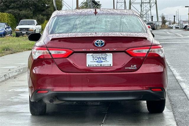 used 2019 Toyota Camry Hybrid car, priced at $19,482