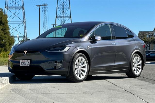 used 2017 Tesla Model X car, priced at $27,982