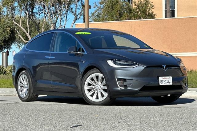 used 2017 Tesla Model X car, priced at $27,982