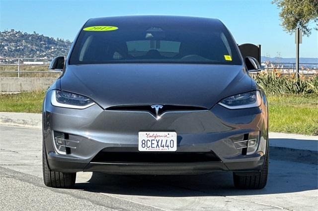 used 2017 Tesla Model X car, priced at $27,982