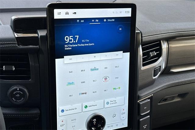 new 2025 Ford F-150 Lightning car, priced at $72,860