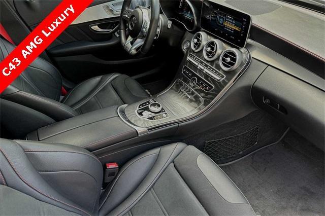 used 2020 Mercedes-Benz AMG C 43 car, priced at $38,981