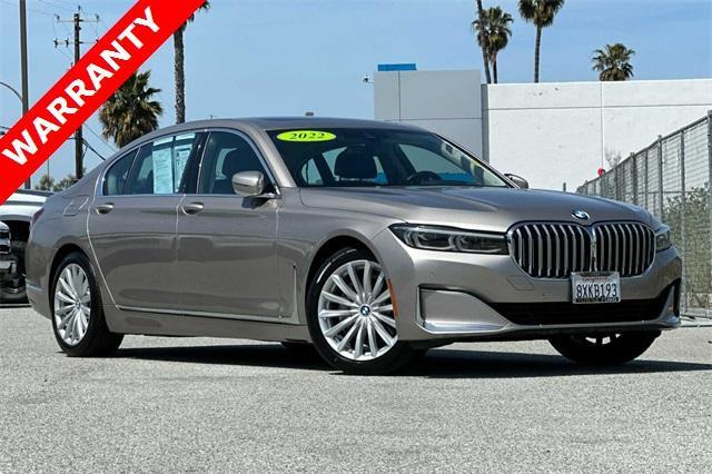 used 2022 BMW 740 car, priced at $42,624