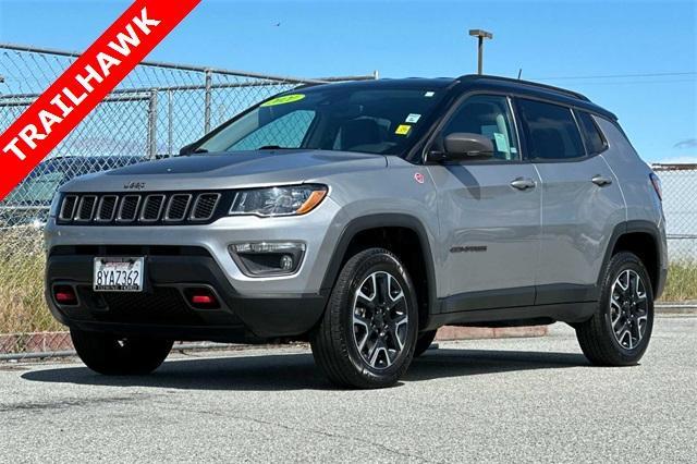 used 2021 Jeep Compass car, priced at $20,000