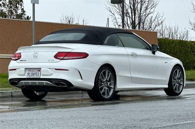 used 2017 Mercedes-Benz AMG C 43 car, priced at $25,482