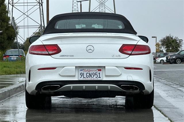 used 2017 Mercedes-Benz AMG C 43 car, priced at $25,482