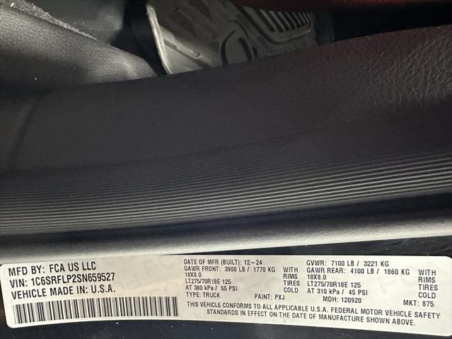 used 2025 Ram 1500 car, priced at $49,495