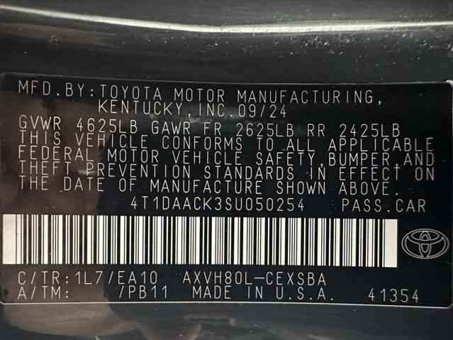 used 2025 Toyota Camry car, priced at $28,995