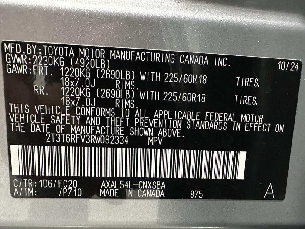used 2024 Toyota RAV4 Hybrid car, priced at $33,495