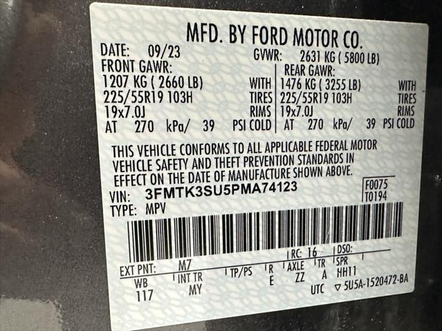 used 2023 Ford Mustang Mach-E car, priced at $32,495