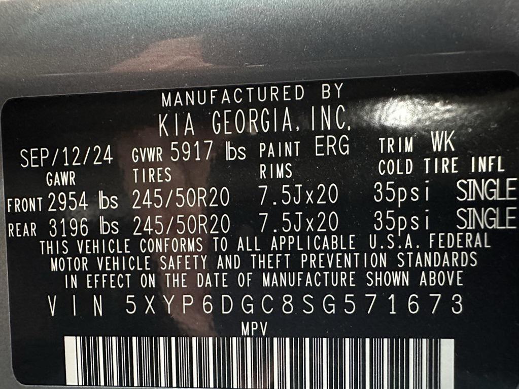 used 2025 Kia Telluride car, priced at $38,495