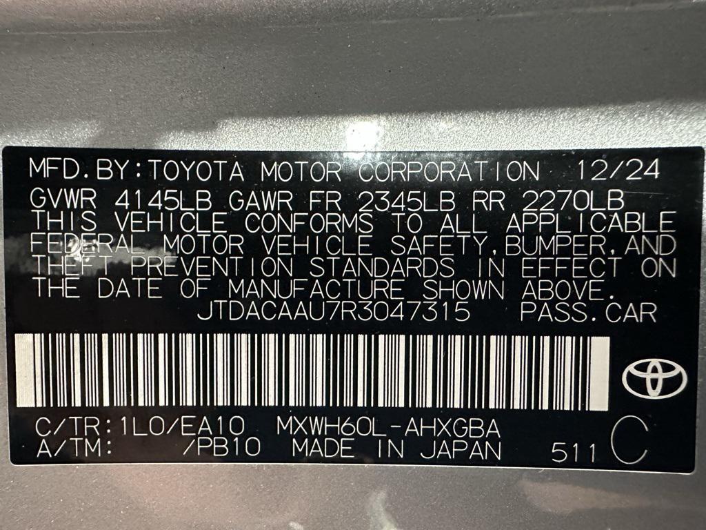 used 2024 Toyota Prius car, priced at $28,995