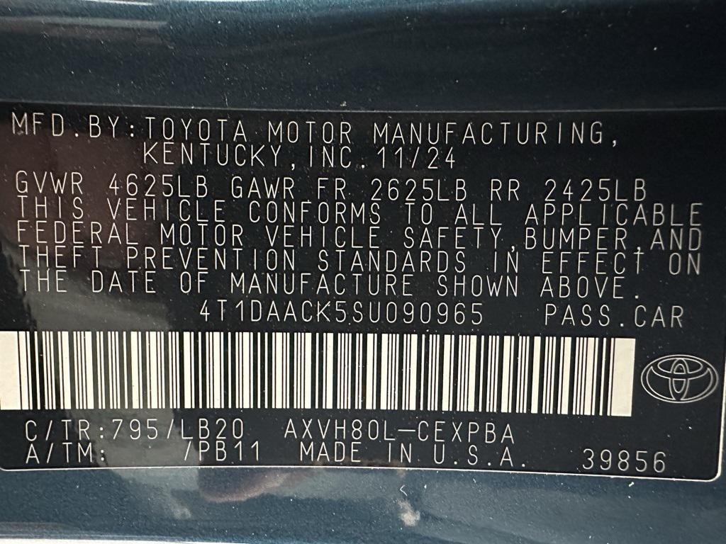 used 2025 Toyota Camry car, priced at $32,995