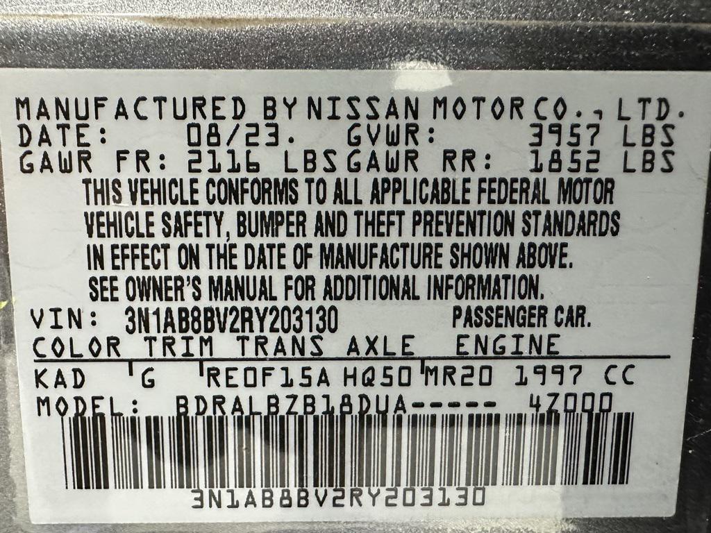used 2024 Nissan Sentra car, priced at $17,495