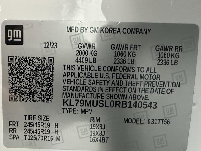 used 2024 Chevrolet TrailBlazer car, priced at $25,995