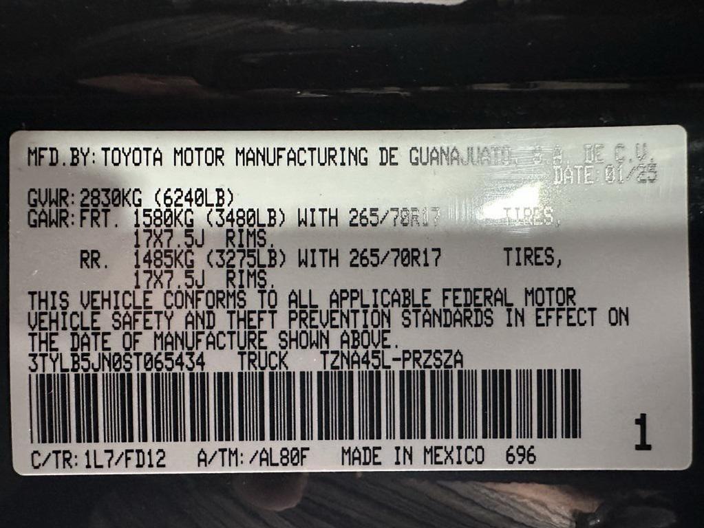 used 2025 Toyota Tacoma car