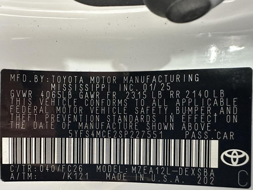 used 2025 Toyota Corolla car, priced at $23,695