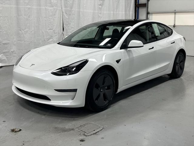 used 2023 Tesla Model 3 car, priced at $25,495