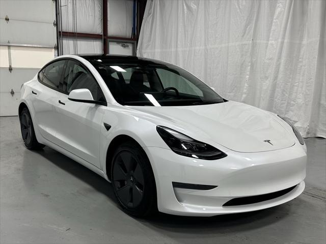 used 2023 Tesla Model 3 car, priced at $25,495