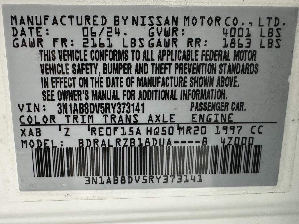 used 2024 Nissan Sentra car, priced at $21,495