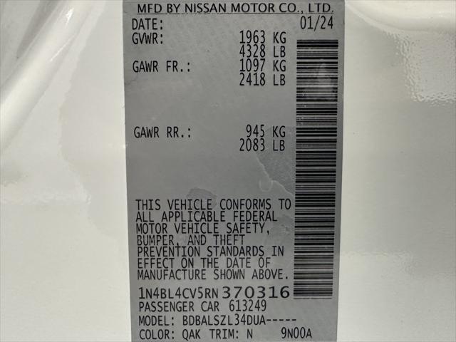 used 2024 Nissan Altima car, priced at $21,295