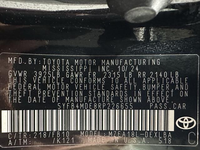 used 2024 Toyota Corolla car