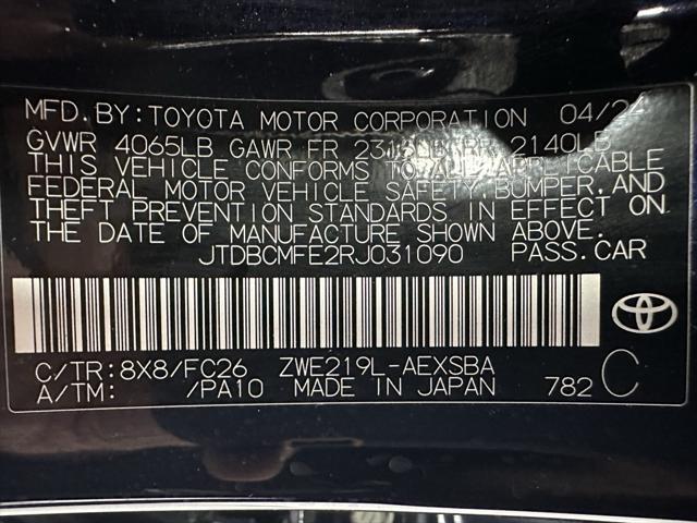 used 2024 Toyota Corolla Hybrid car, priced at $24,995