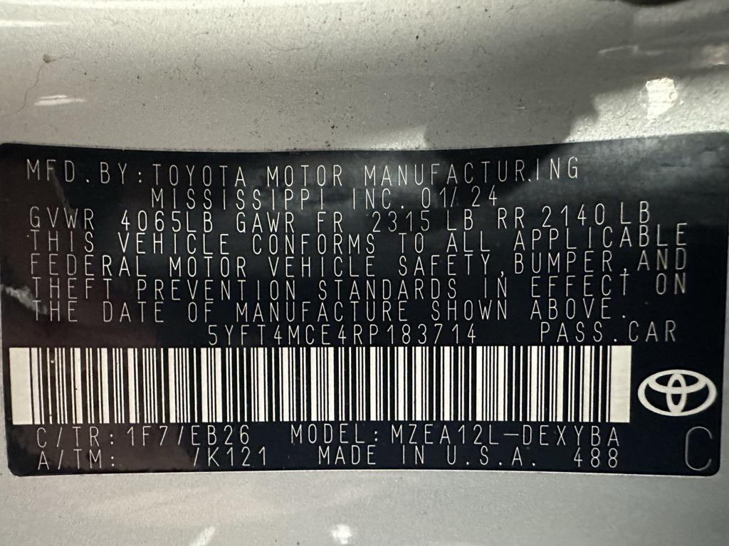 used 2024 Toyota Corolla car