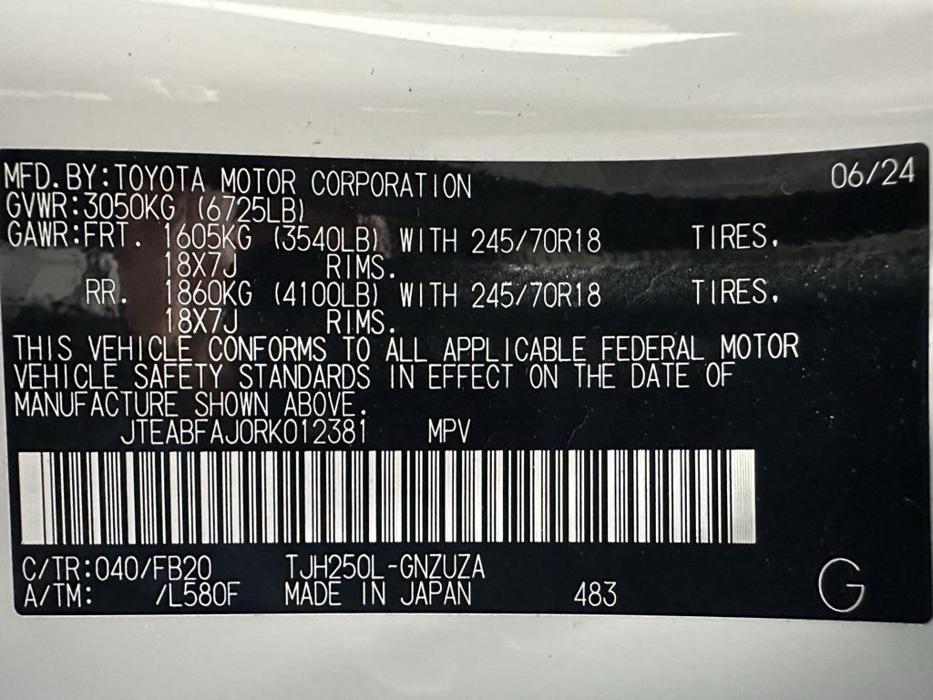 used 2024 Toyota Land Cruiser car, priced at $52,995