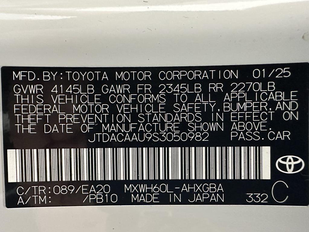 used 2025 Toyota Prius car, priced at $29,495