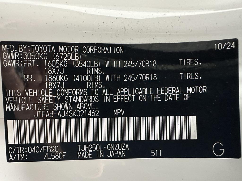 used 2025 Toyota Land Cruiser car