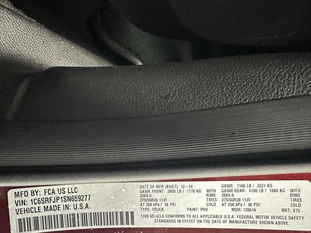 used 2025 Ram 1500 car, priced at $50,995