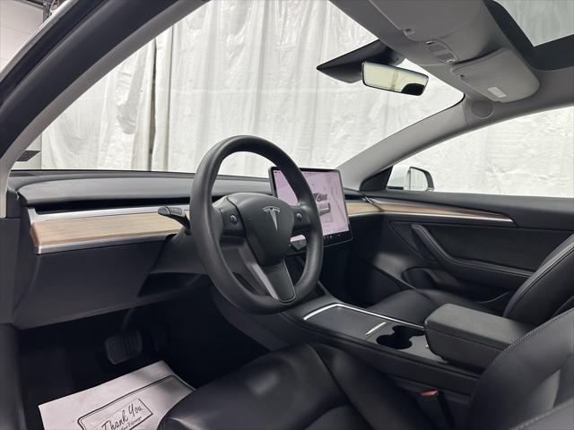 used 2023 Tesla Model 3 car, priced at $25,095