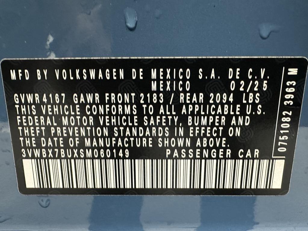used 2025 Volkswagen Jetta car