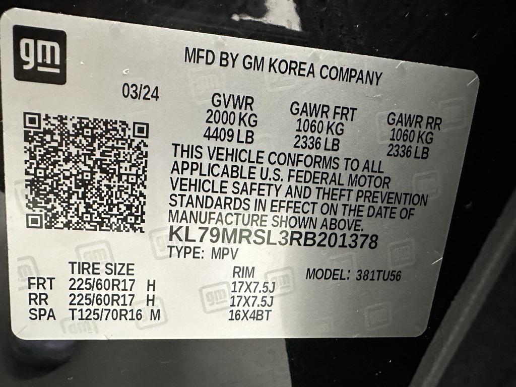 used 2024 Chevrolet TrailBlazer car, priced at $22,795